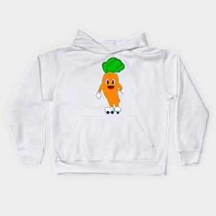 Carrot Roller skates Inline skating Kids Hoodie